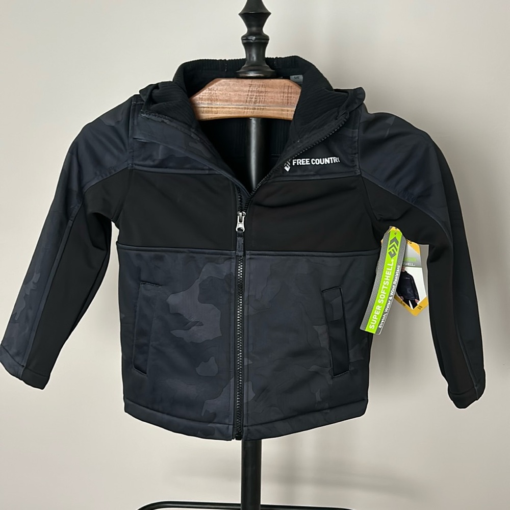 Free Country Little & Big Boys Hooded Water Resistant Midweight Jacket